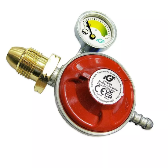 Propane Gas Regulator with Manometer